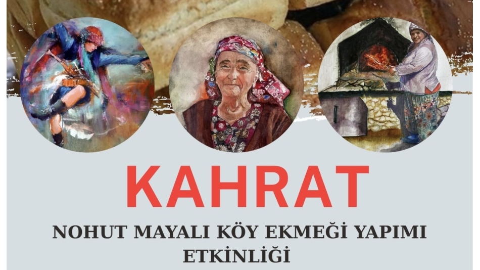 KAHRAT NOHUT MAYALI KÖY EKMEĞİ YAPIMI