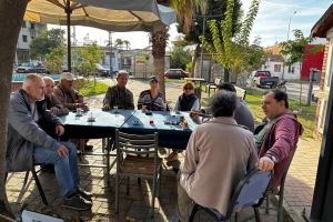 Seramik sanatçıları Kahrat'ta buluştu.