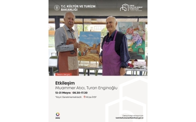 Muammer Atıcı, Turan Enginoğlu resim sergisi