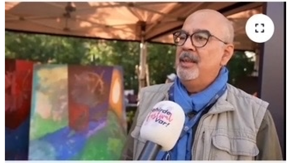 İzmirli Ressam Oğuz Demir (Basın-Yayın Birimi)