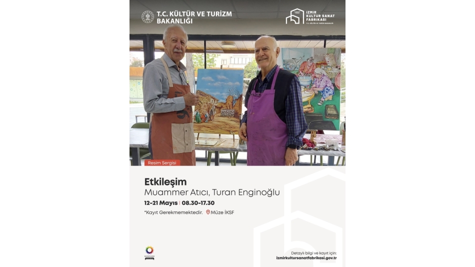 Muammer Atıcı, Turan Enginoğlu resim sergisi